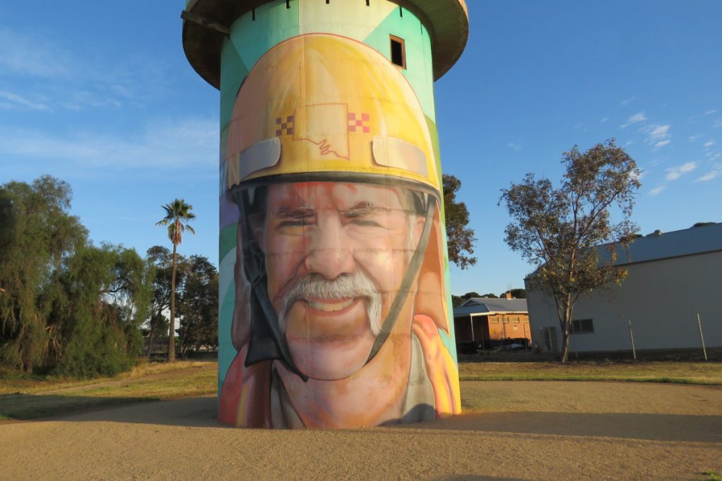 Snowtown Water Tank Art