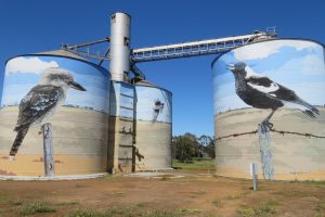 Goroke Silo Art