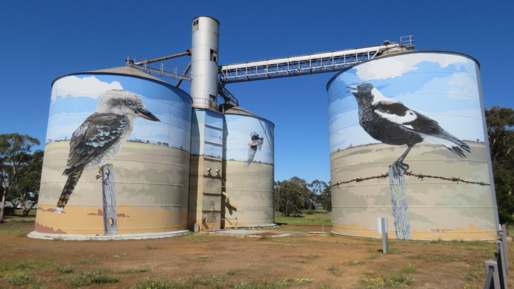 Goroke Silo Art