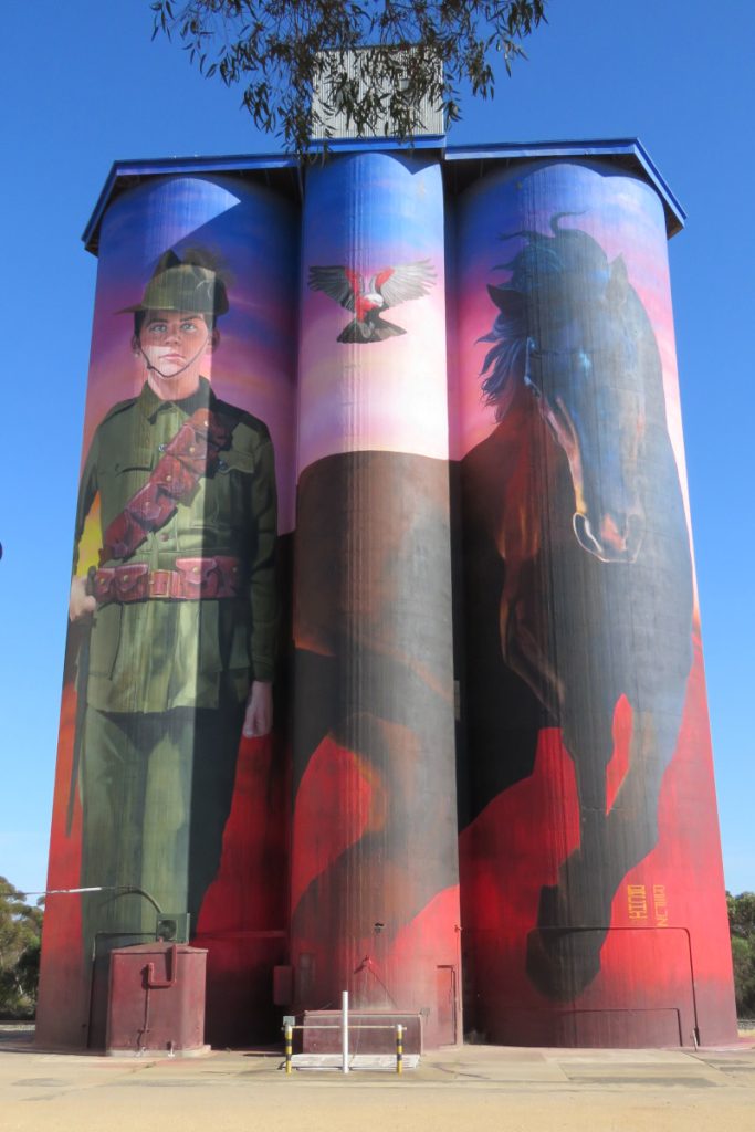 Walpeup SIlo Art